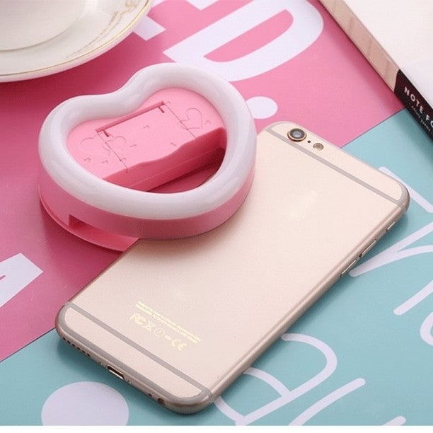 Rechargeable Fill Light Camera Enhancing Photography Selfie Ring