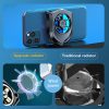 Portable Mobile Phone Gaming Cooler Gaming Radiator Stand Phone Cooling Fan