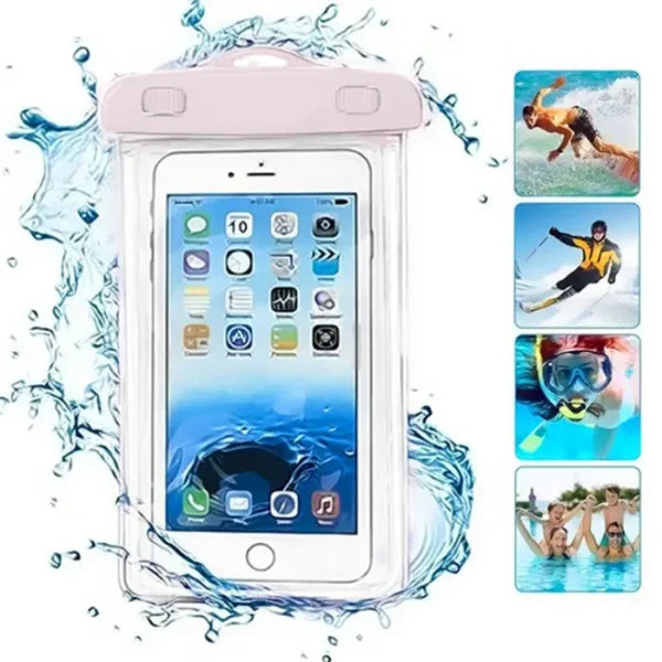 Universal Waterproof Pvc Pouch Cellphone Dry Bag Case For Iphone Galaxy – Each