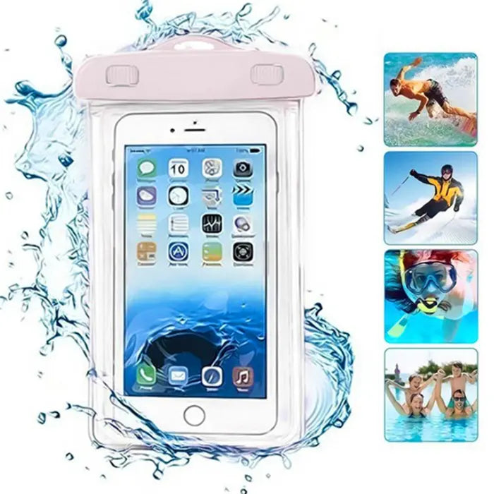 Universal Waterproof Pvc Pouch Cellphone Dry Bag Case For Iphone Galaxy – Each