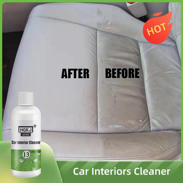 HGKJ 13 Car Leather Seat Interiors CleanerPlastic Foam