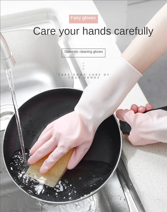 Silicone Cleaning Gloves Dishwashing Cleaning Gloves