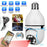 bulb rotation camera E27 PTZ Smart bulb-free e camera WiFi 1080p