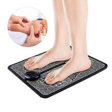 Ems Foot Massager | Electric Foot Massager Mat | Muscle Stimulation Foot Massager Pad for All | Folding Portable Feet Massage Machine | USB Rechargeable