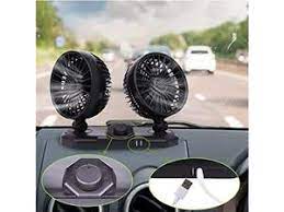 Car Universal Double Headed Fan 360* Degree