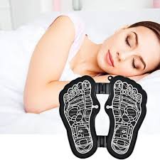 Ems Foot Massager | Electric Foot Massager Mat | Muscle Stimulation Foot Massager Pad for All | Folding Portable Feet Massage Machine | USB Rechargeable