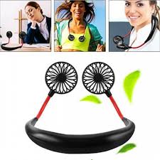 Hanging Neck Fan for Kitchen Folding Handheld Fan Wearable Portable fan Neckband Mini Fan USB Chargeable