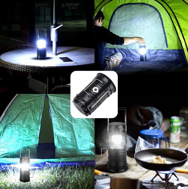 Camping Lamp USB Rechargeable Camping Light Outdoor Tent Light