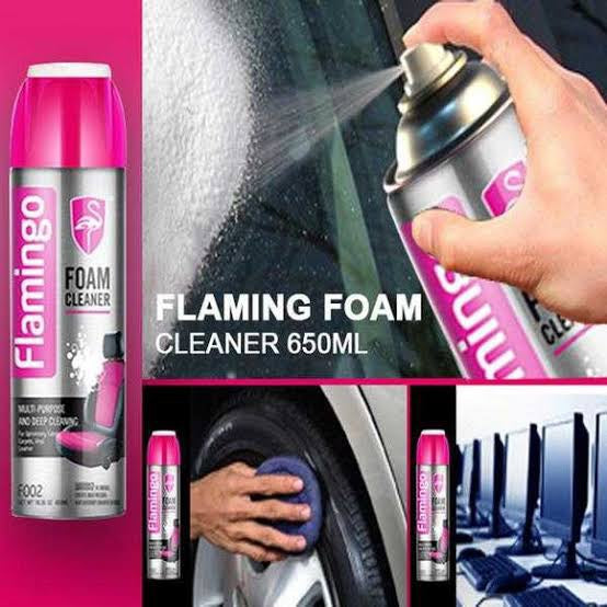 Flamingo Multi-Function Foam Cleaner Car Interior Cleaner